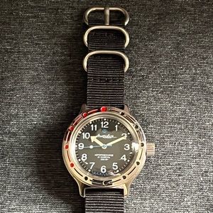 Vostok Amphibia Automatic Mens Wristwatch